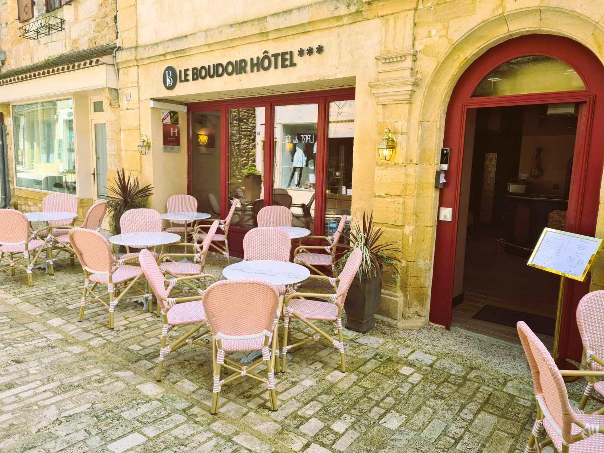 Logis Hotel Le Boudoir Belves Exterior photo
